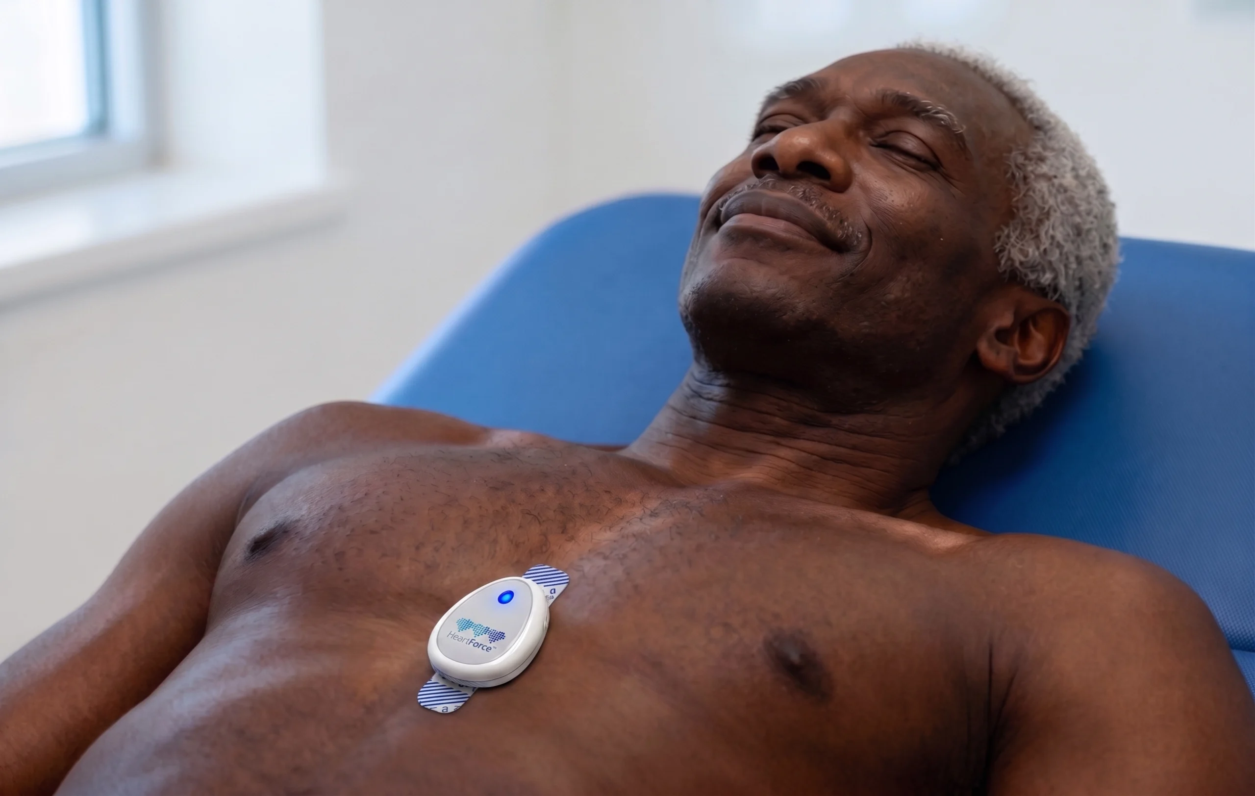 man getting screened for early detection of silent coronary artery disease
